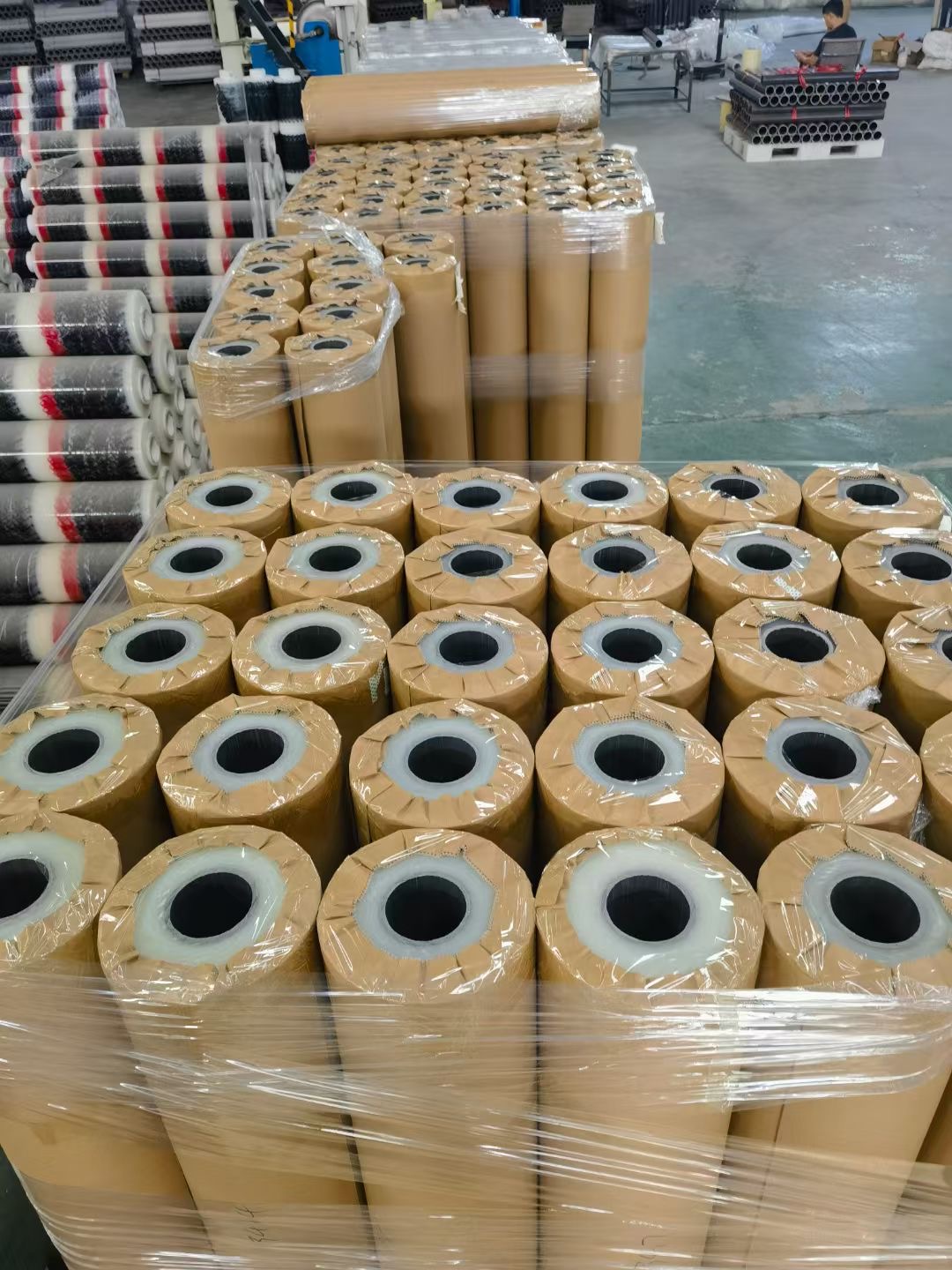 Finished roll inventory